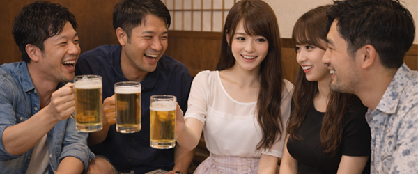pato（パト）ギャラ飲みの様子