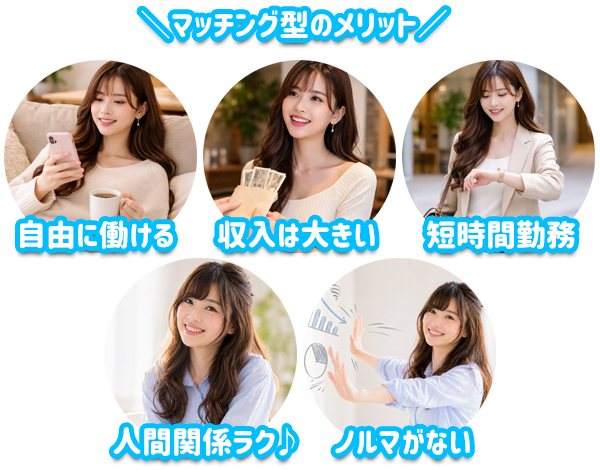 このお仕事のメリット