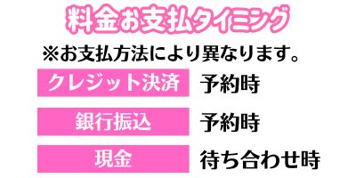 料金お支払いのタイミング