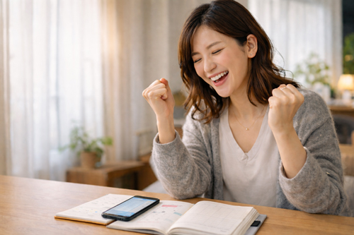 日程調整して依頼確定