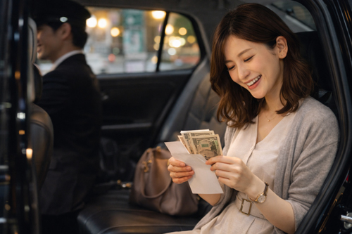 報酬を受取り現地解散